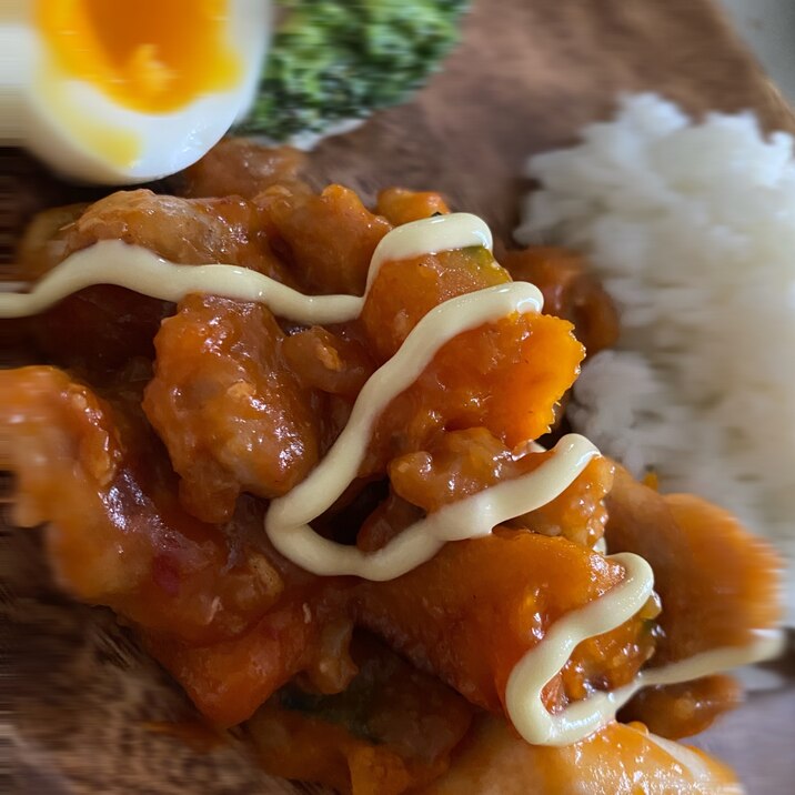 鶏ももでも胸でも!スイートチリマヨチキン